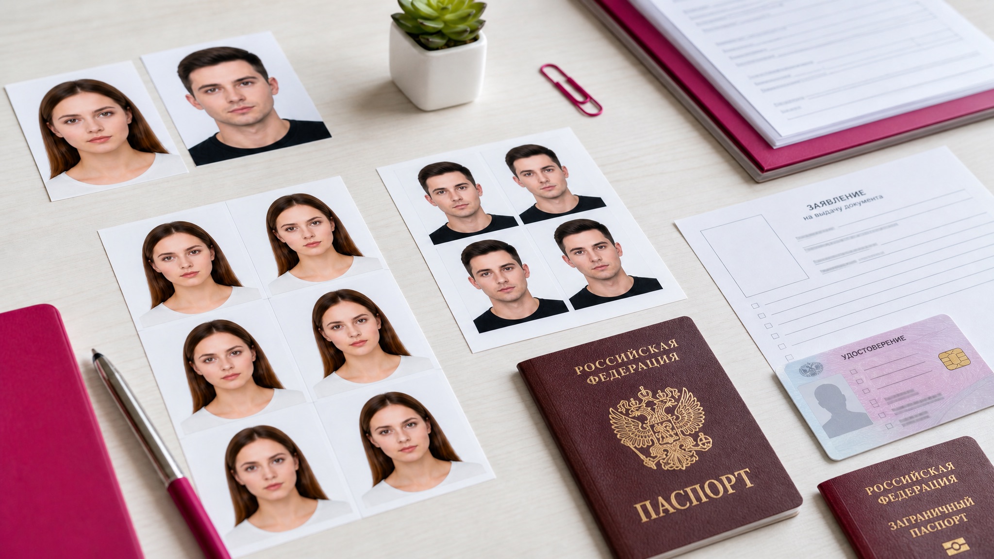 Фото на загранпаспорт в Фотомафии