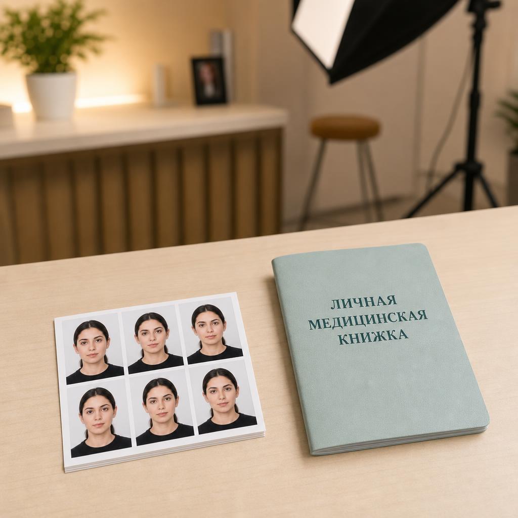 Фото на медкнижку в Фотомафии